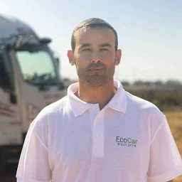 הלוגו של EcoCar - קונה רכבים לפירוק